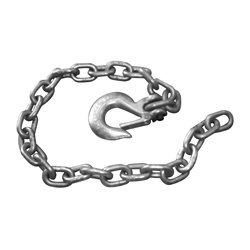 3`X1/4" GR 70 CHAIN W/HOOK - Young Farts RV Parts
