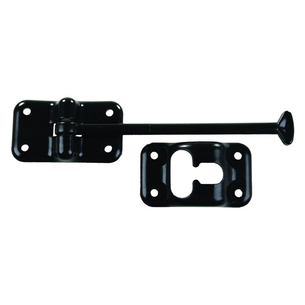 6" t-style door holder, black - Young Farts RV Parts