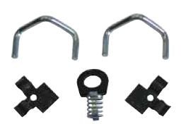 91858 - WATER HEATER DOOR HARDWARE KIT DOMETIC 05-1441 - Young Farts RV Parts