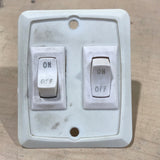 Used 12V RV DOUBLE Light Switch