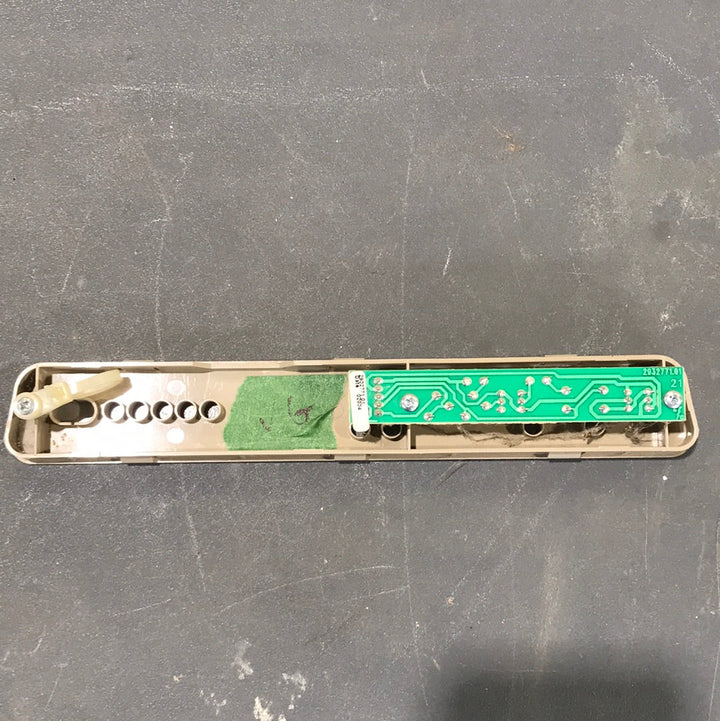 Used Dometic Refrigerator Eyebrow Control Board - Beige - 2 Way 2932771013 - Young Farts RV Parts