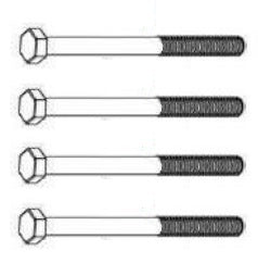 Dometic Air Conditioners Screw Set of 4 - 15086 - Young Farts RV Parts