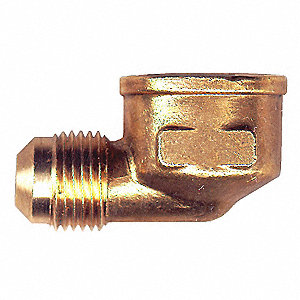 ELBOW 3/8 TUBE x 1/2 FPT - Young Farts RV Parts