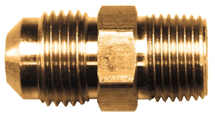 CONNECTOR 1/2 T x 3/8 MPT - Young Farts RV Parts