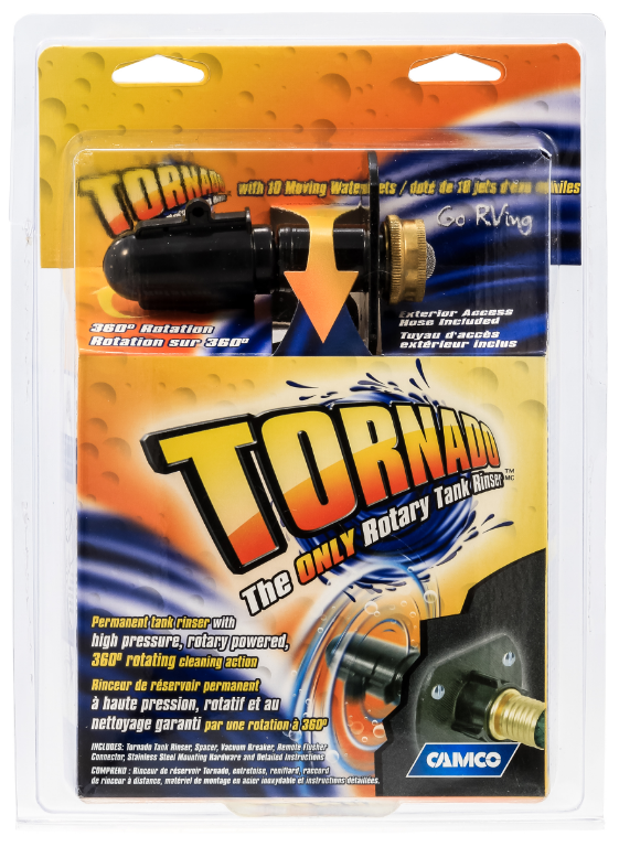Camco 40124 - Tornado 360° Rotary Holding Tank Rinser - Young Farts RV Parts
