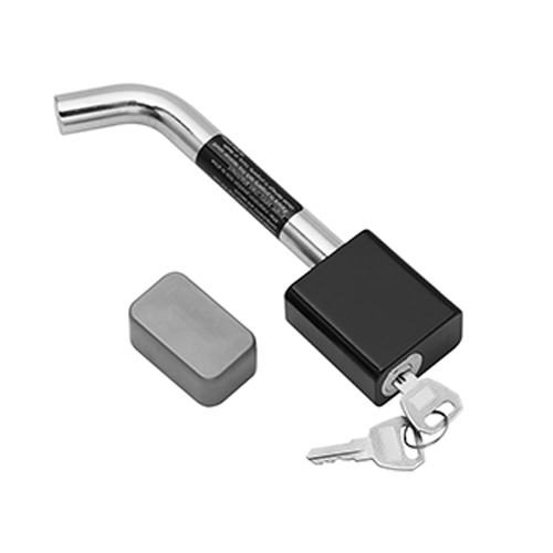 Draw-Tite 63224 - Trailer Hitch Lock, Fits 1-1/4 in. Receiver, 1/2 in. Pin Diameter, Bent Pin - Young Farts RV Parts