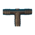 PLASTIC BARBED TEE - 3/8 - Young Farts RV Parts