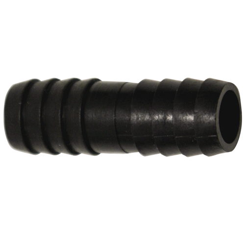 PLASTIC BARBED COUPLER- 1 - Young Farts RV Parts