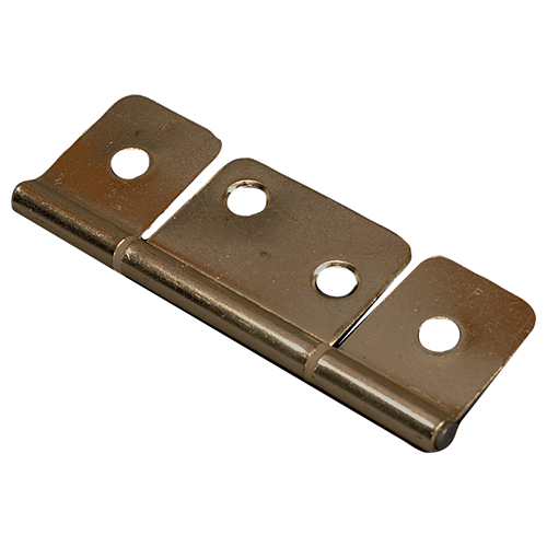 NON-MORTISE HINGE-BRASS 2 - Young Farts RV Parts