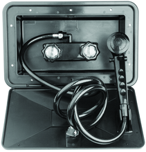 Load image into Gallery viewer, Dura Faucet DF-SA170-BK - Dura RV Exterior Shower Box Kit - Black - Young Farts RV Parts