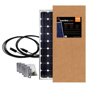 Samlex SSP-100-KIT - 100 Watt Solar Panel Kit - Young Farts RV Parts