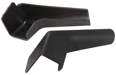 Thetford 94174 - Extended Rain Gutter Spouts, Black - Young Farts RV Parts