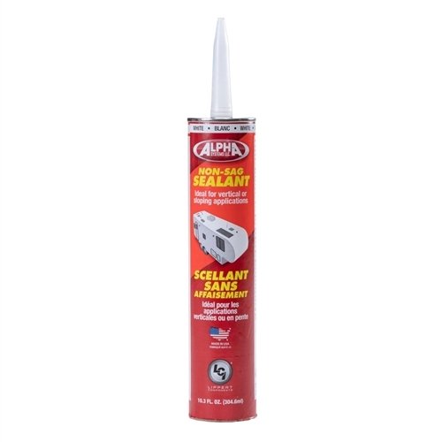 Alpha Systems 862157 - 1010 Low VOC Non-Sag Sealant - White (Case of 12 x 10.3 oz) - Young Farts RV Parts