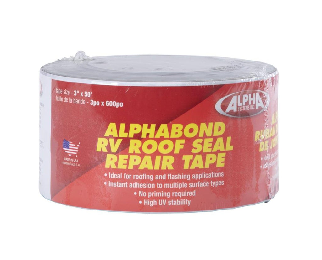 ALPHABOND TPO TAPE 3"X50' WHITE - Young Farts RV Parts