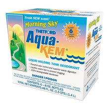 Load image into Gallery viewer, aqua-kem morning sky 6x8 oz - Young Farts RV Parts