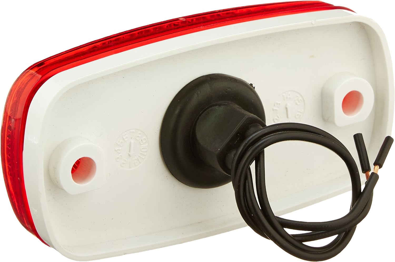 Bargman 30-59-001 Clearance/Side Marker Light, Red - Young Farts RV Parts