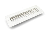 B&B Molders 94256 Heating/ Cooling Register - Polar White