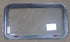Black Radius Emergency Opening Window : 35 1/2" W X 19 3/4" H X 1 1/2" D - Young Farts RV Parts