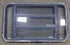 Black Radius Emergency Opening Window : 35" W X 21 1/4" H X 2" D - Young Farts RV Parts