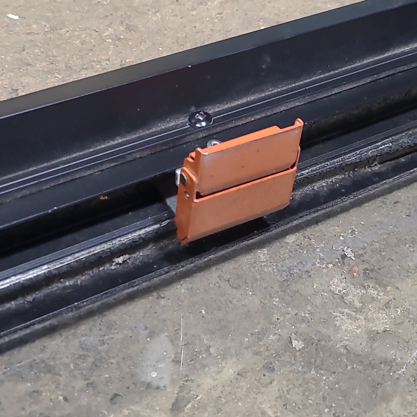 Black Radius Emergency Opening Window : 48 1/4