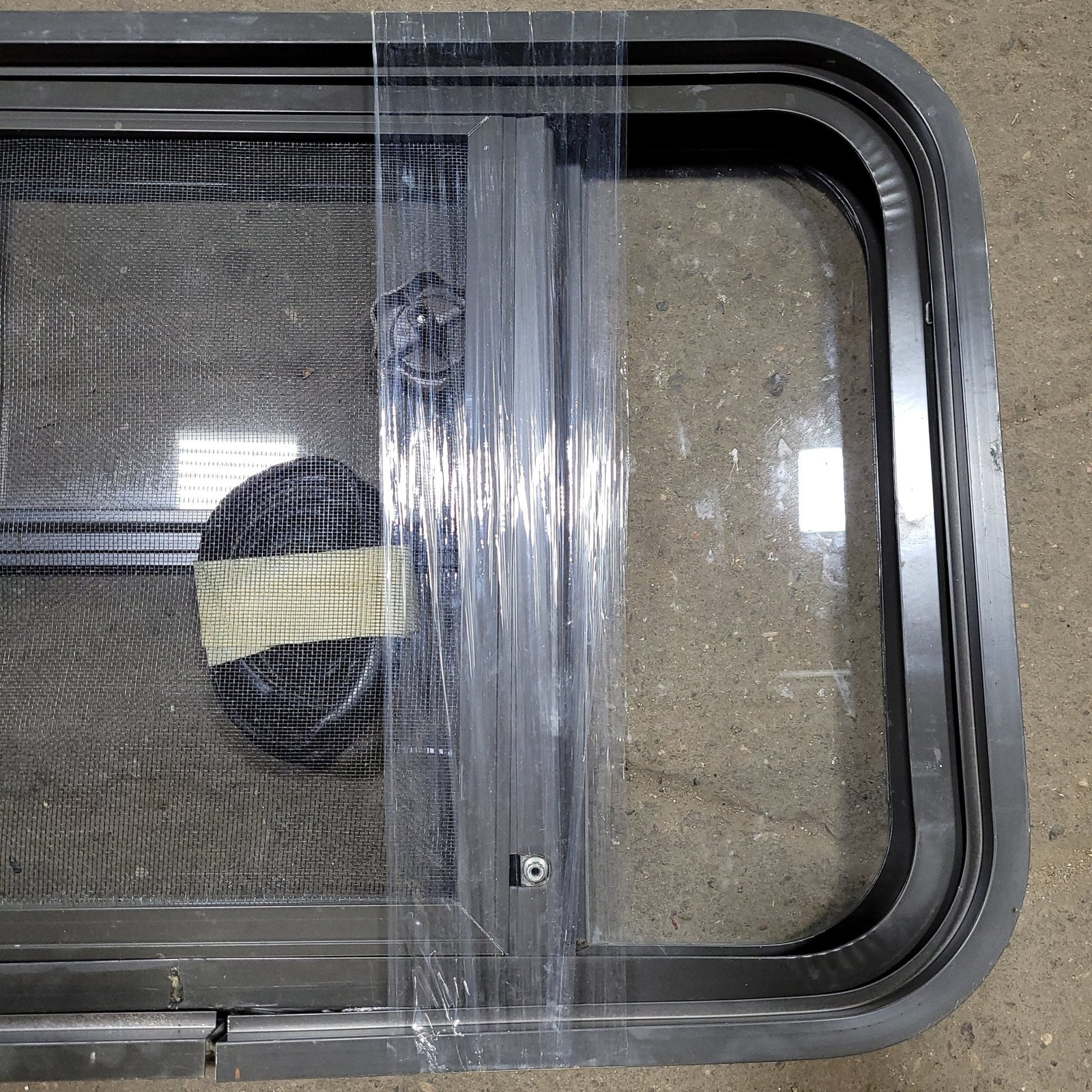 Black Radius Opening Window : 24 1/2