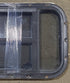 Black Radius Opening Window : 24 1/2" W X 16 1/2" H X 1 3/4" D - Young Farts RV Parts
