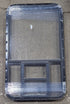 Black Radius Opening Window : 24 1/2" W x 41 3/4" H x 1 3/4" D - Young Farts RV Parts