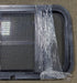 Black Radius Opening Window : 24 3/4" W X 16 1/2" H X 1 3/4" D - Young Farts RV Parts