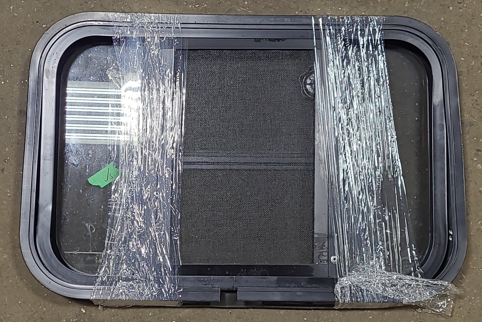 Black Radius Opening Window : 24 3/4