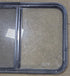 Black Radius Opening Window : 33 1/2" W X 22" H X 1 1/2" D - Young Farts RV Parts