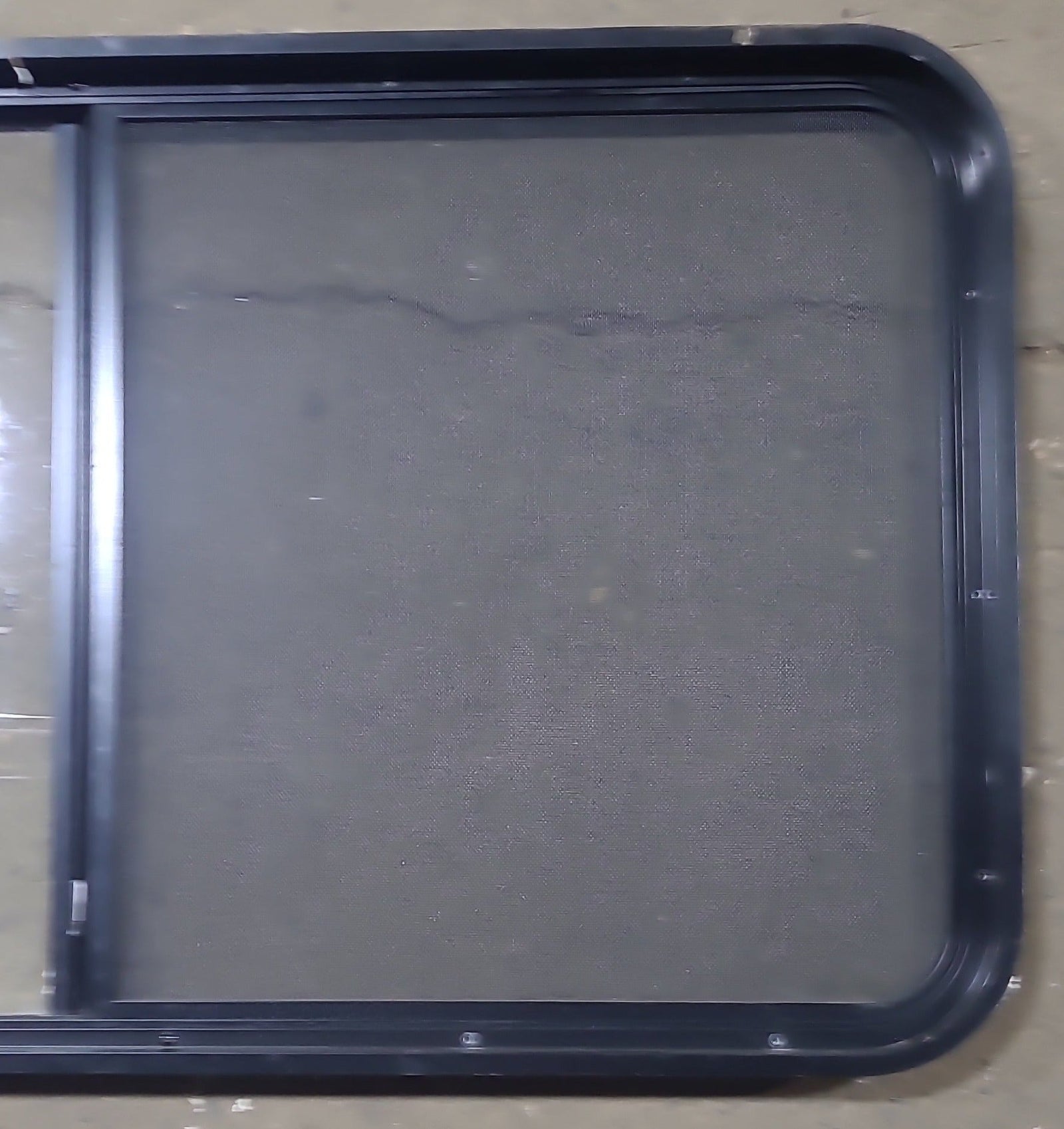 Black Radius Opening Window : 48 1/4