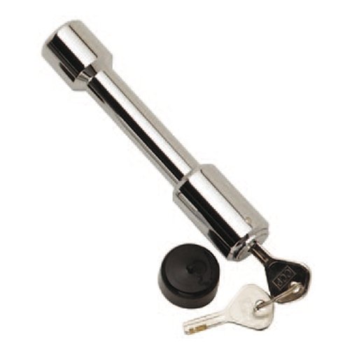 Bulldog 580401 - Trailer Hitch Towing Lock - Chrome - Young Farts RV Parts