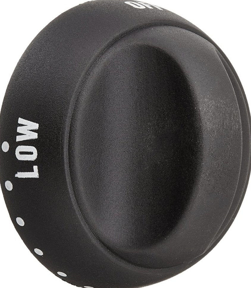 BURNER KNOB BLACK-SCN3 & - Young Farts RV Parts