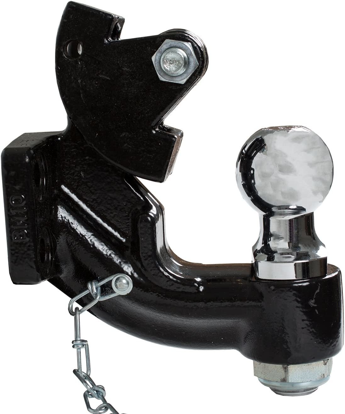 Buyers 10057 - 10 Ton Combination Hitch With Mounting Kit - 2-5/16 Inch Ball Black - Young Farts RV Parts