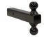 Buyers 1802213 - Double-Ball Hitch Solid Shank With Black Balls 2"/2-5/16" - Young Farts RV Parts