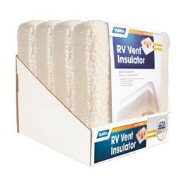 Camco 14" x 14" Roof Vent Insulation White 45195 - Young Farts RV Parts