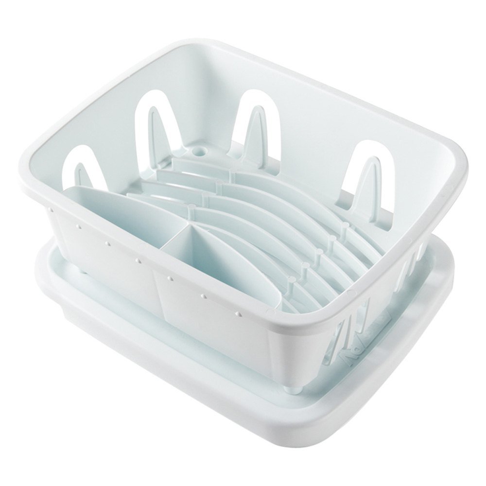 Camco 43511 - Mini Dish Drainer & Tray - White - Young Farts RV Parts