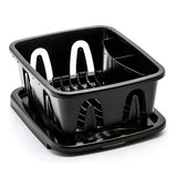 Camco 43512 Mini Dish Drainer & Tray - Black