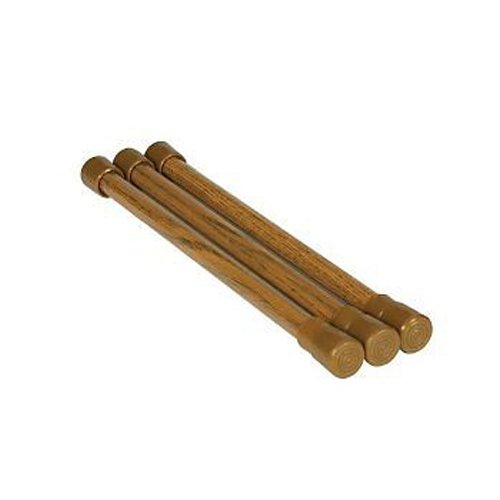 Camco 43833 - Cupboard Bar - 3 Pack - 10" to 17" Oak - Young Farts RV Parts