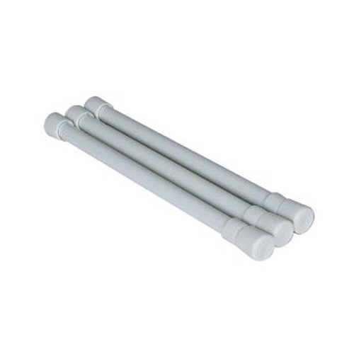 Camco 44053 - Refrigerator Bar - 3Pack - 16" to 28" White - Young Farts RV Parts