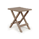 Camco 51883 Small Adirondack Table - Plastic, Taupe
