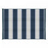 Camco C42871 - Reversible 6' x 9' Blue Stripe Outdoor Mat - Young Farts RV Parts