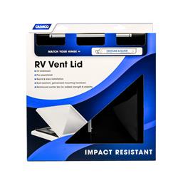 Camco Roof Vent Lid 14" x 14" Smoke for Ventline Prior To 2008 or Elixir 1994 and On - 40146 - Young Farts RV Parts