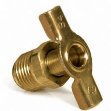 Load image into Gallery viewer, Camco Water Heater Drain Valve 1/4&quot; NPT Thread Brass - 11663 - Young Farts RV Parts