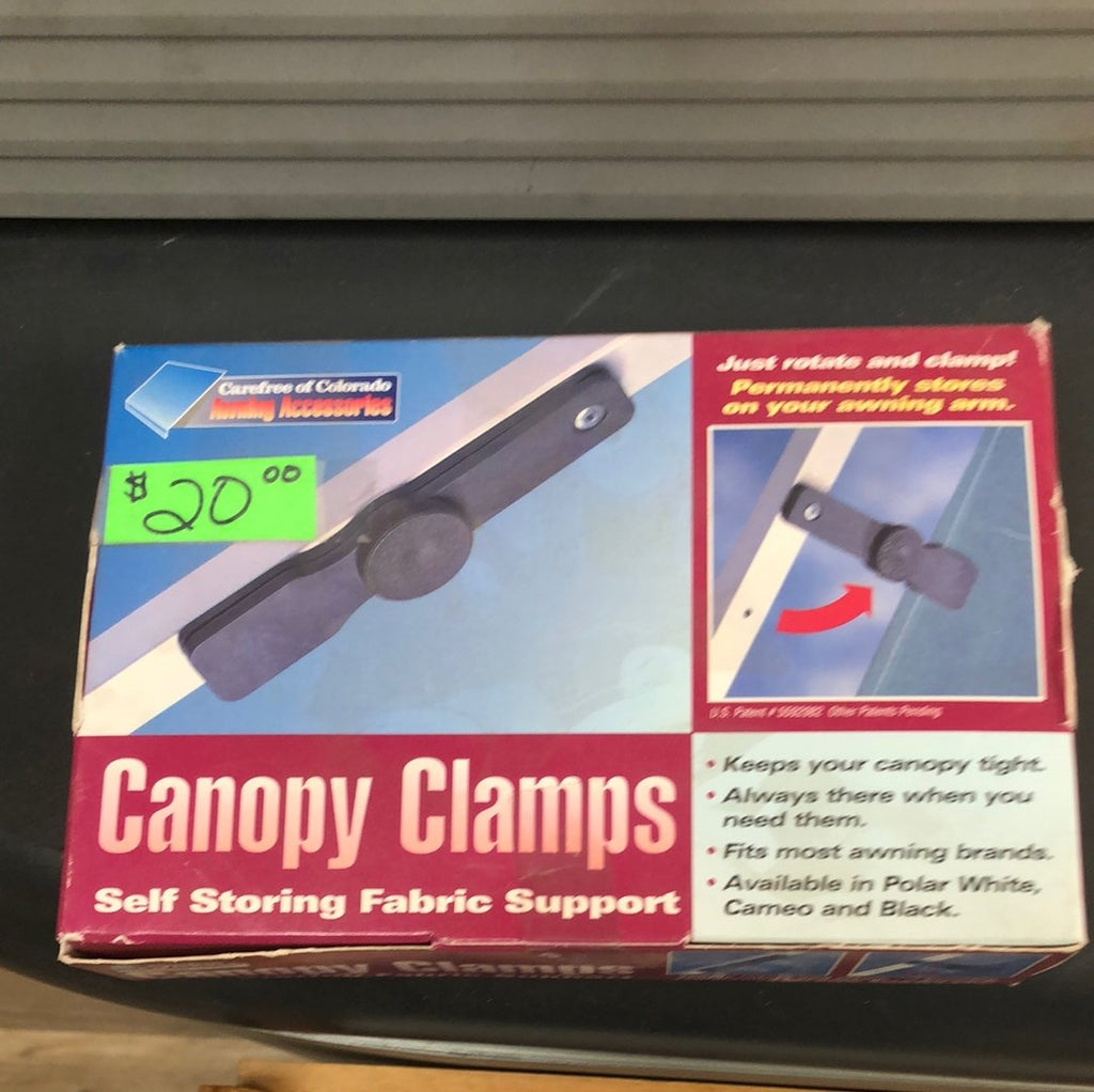 Canopy clamps - Young Farts RV Parts