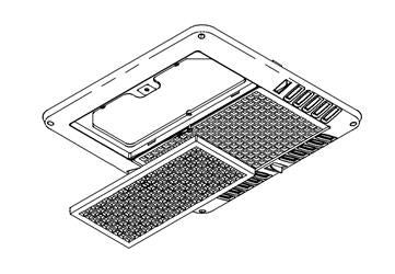 Coleman Mach Air Conditioner Ceiling Assembly Grille - 8330C5731 - Young Farts RV Parts