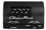Coleman Mach Analog Thermostat, Heat/Cool, Wall Mount - Black - 7330F3852
