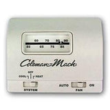 Coleman Mach Wall Thermostat Single Stage White Case - 7330B3441