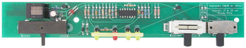 D-15639 | Dinosaur Electronics | Replacement Norcold 3-way Eyebrow board - Young Farts RV Parts