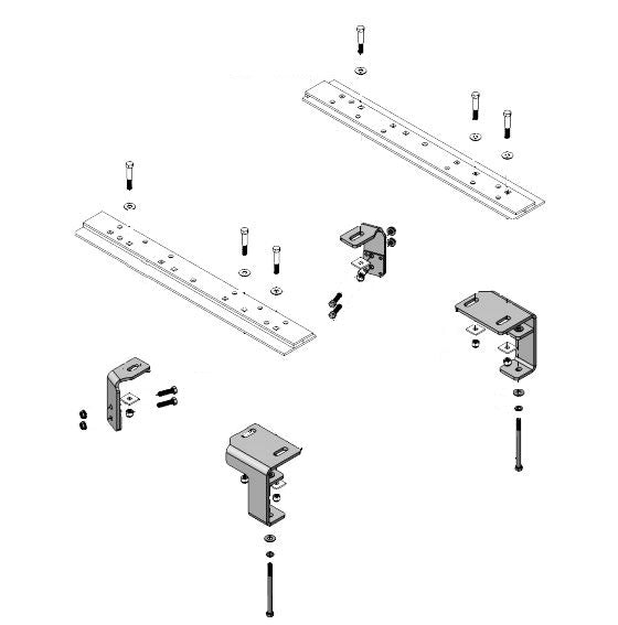 Demco RV 8553018 Fifth Wheel Trailer Hitch Mount Kit *SPECIAL ORDER* - Young Farts RV Parts